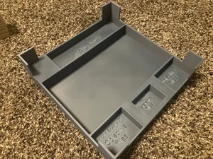 Railroad Tiles Board Game Organizer