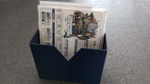 Dungeon Pages storage bin
