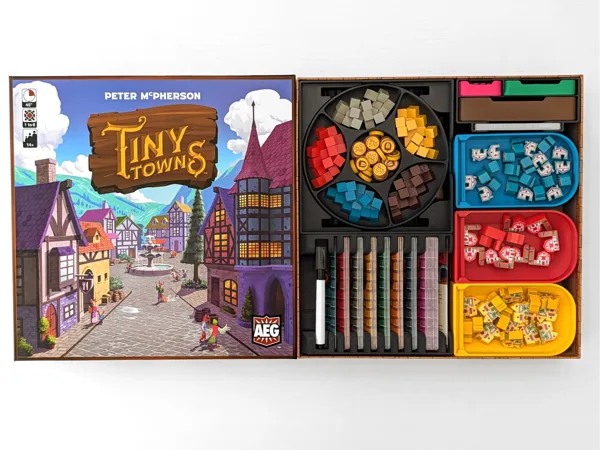 Tiny Towns w/ALL Expansions - Organizer Insert