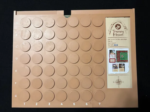 Corps of Discovery Map Board and Path Tokens