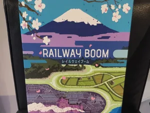 Railway Boom, board game inlay