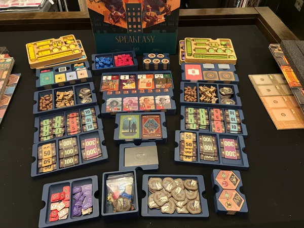 Speakeasy Boardgame Insert (Incl. KS Expansion)