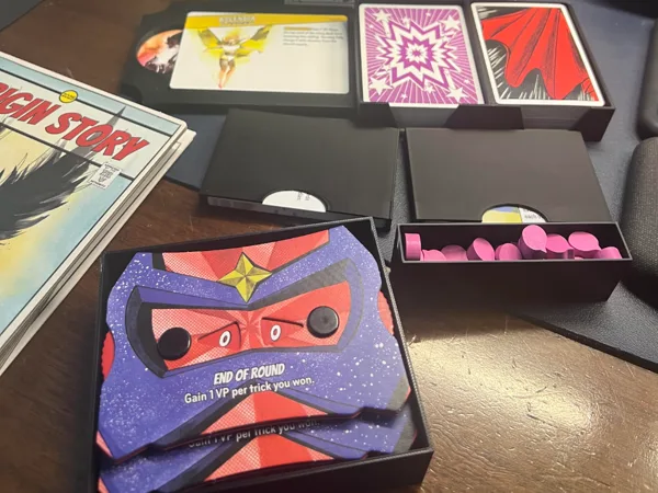 Origin Story Board Game Insert