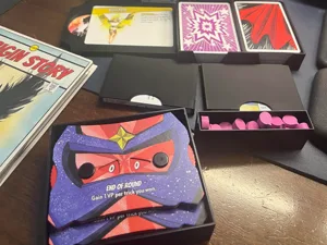Origin Story Board Game Insert