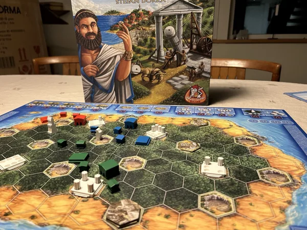 Hellas board game - Column holder