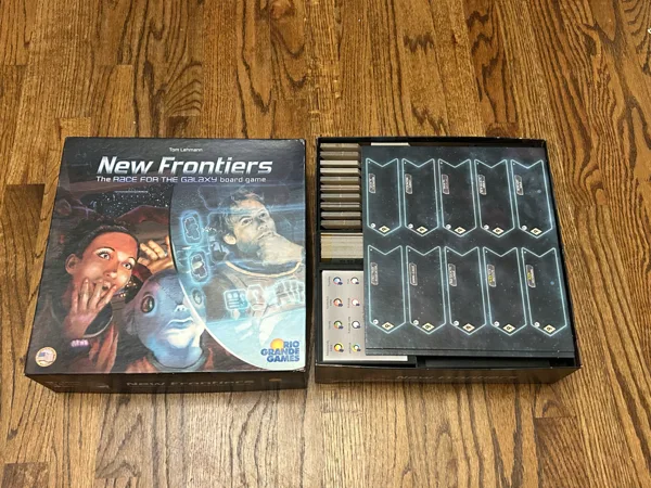 New Frontiers Board Game Insert w/ Expansion