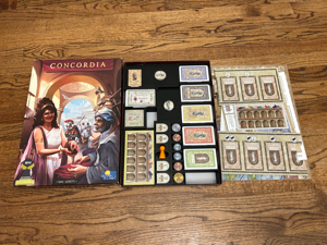 Concordia w/ Venus Expansion Board Game Insert