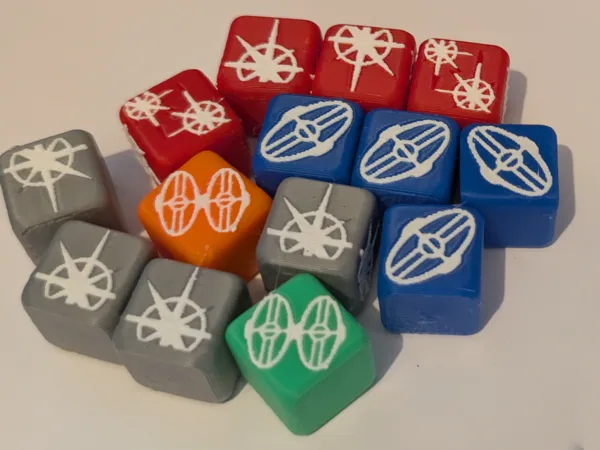 Dice for Star Wars Queens Gambit