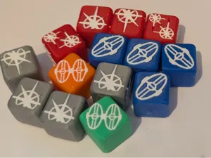 Dice for Star Wars Queens Gambit