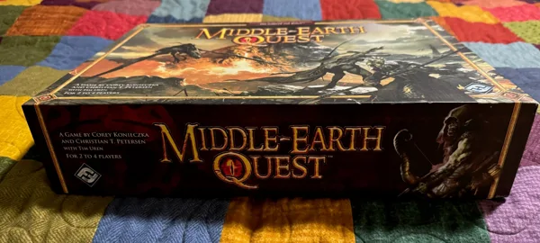 Middle Earth Quest insert (remix for storage with insert removed)