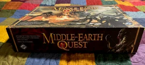 Middle Earth Quest insert (remix for storage with insert removed)