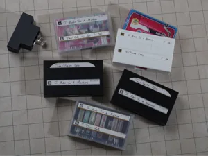 I Made You A Mixtape board game insert