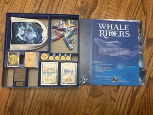 Whale Riders Board Game Insert