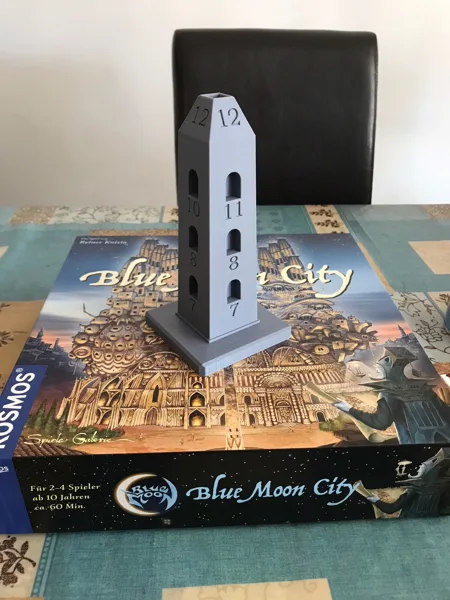 Obelisque, compte points du jeux Blue Moon City