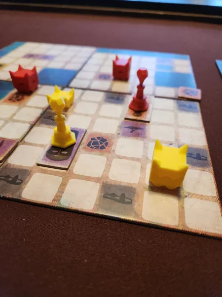 Player pieces for The Great Zimbabwe board game