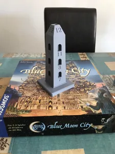 Obelisque, compte points du jeux Blue Moon City