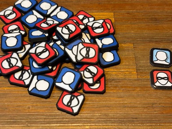 Marvel United/DC United Tokens