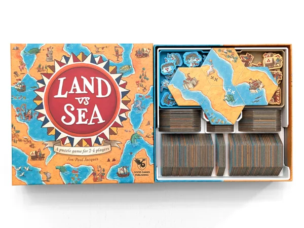Land vs Sea w/Expansion - Organizer Insert