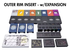 Outer Rim Insert with Expansion - Vertical Storage
