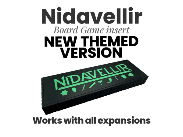Nidavellir board game insert with all expansions