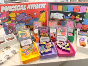 Magical Athlete Board Game Organizer - Color Coded