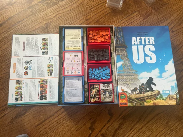 After Us Board Game 3D Insert