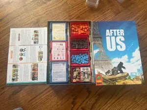 After Us Board Game 3D Insert