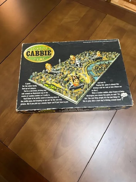 London Cabbie Board Game Insert