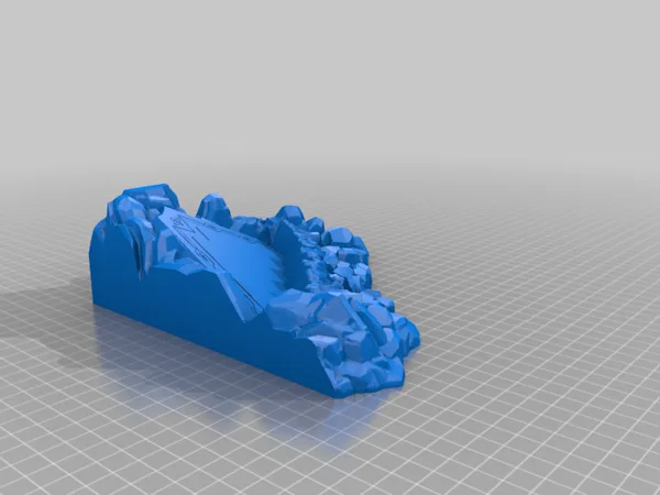 Dice miner mountain- Cut down to fit the standard box