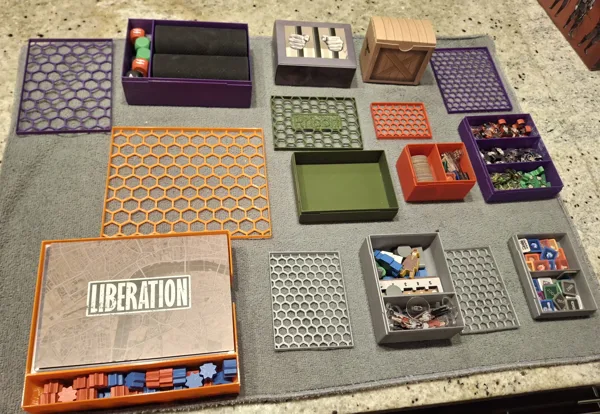 Liberation 2025 board game insert