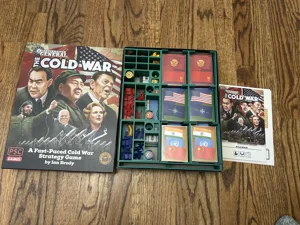 Quartermaster General Cold War Board Game Insert