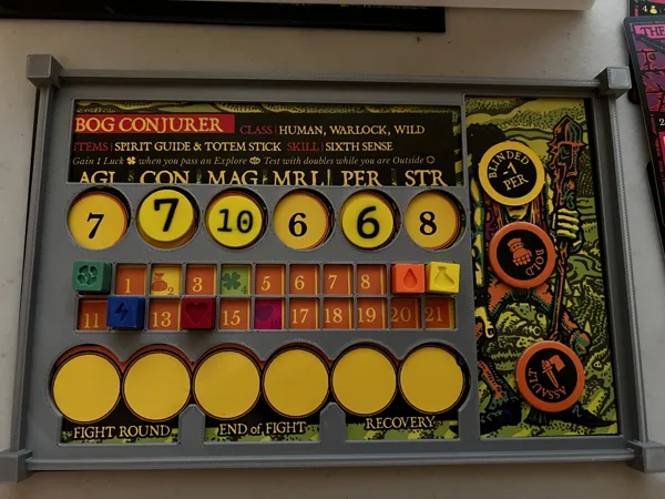 Dungeon Degenerates attribute tokens