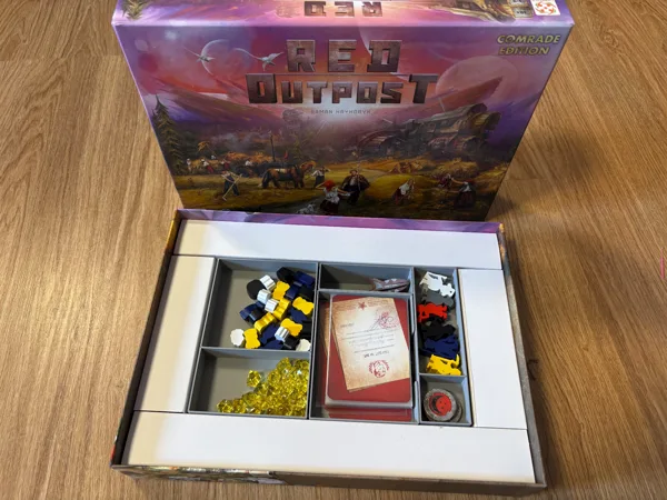 Red Outpost Comrade Edition Insert