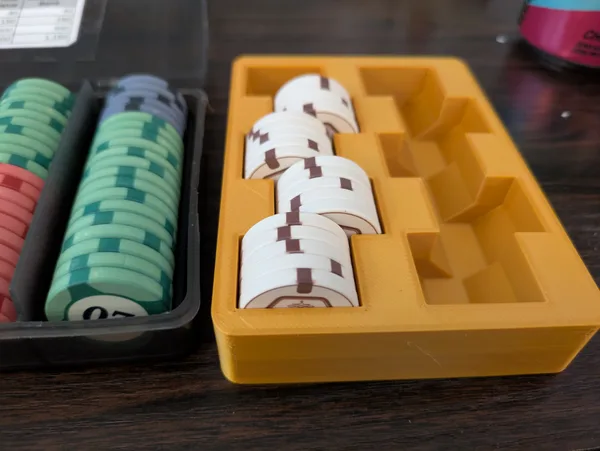 Ruben's Mini Poker Chip Grouping Tray (short)