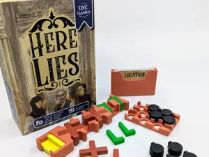 Here Lies - Organizer Insert