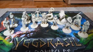 Yggdrasil: Chronicles boardgame plastic figures