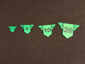 Star Realms Authority Counters
