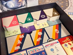 Shackleton Base Insert Organizer + Tuck Boxes