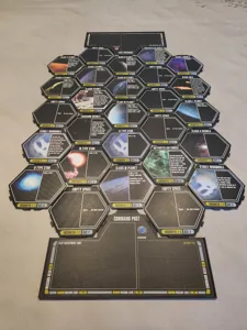 Star Trek Fleet Captains play area organizer