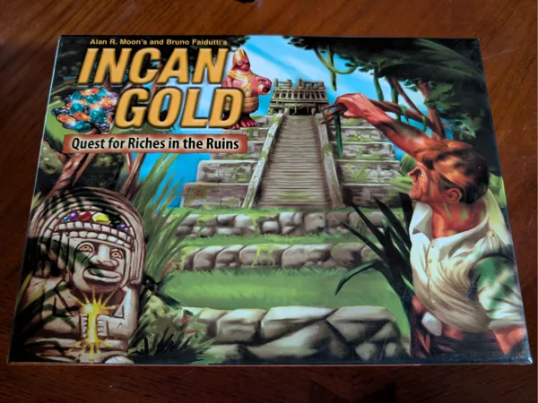 Incan Gold Board Game Insert