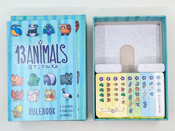 13 Animals - Organizer Insert