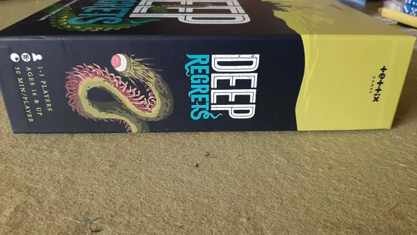 Deep Regrets boardgame 3d printable insert with ALL expansions no lid lift