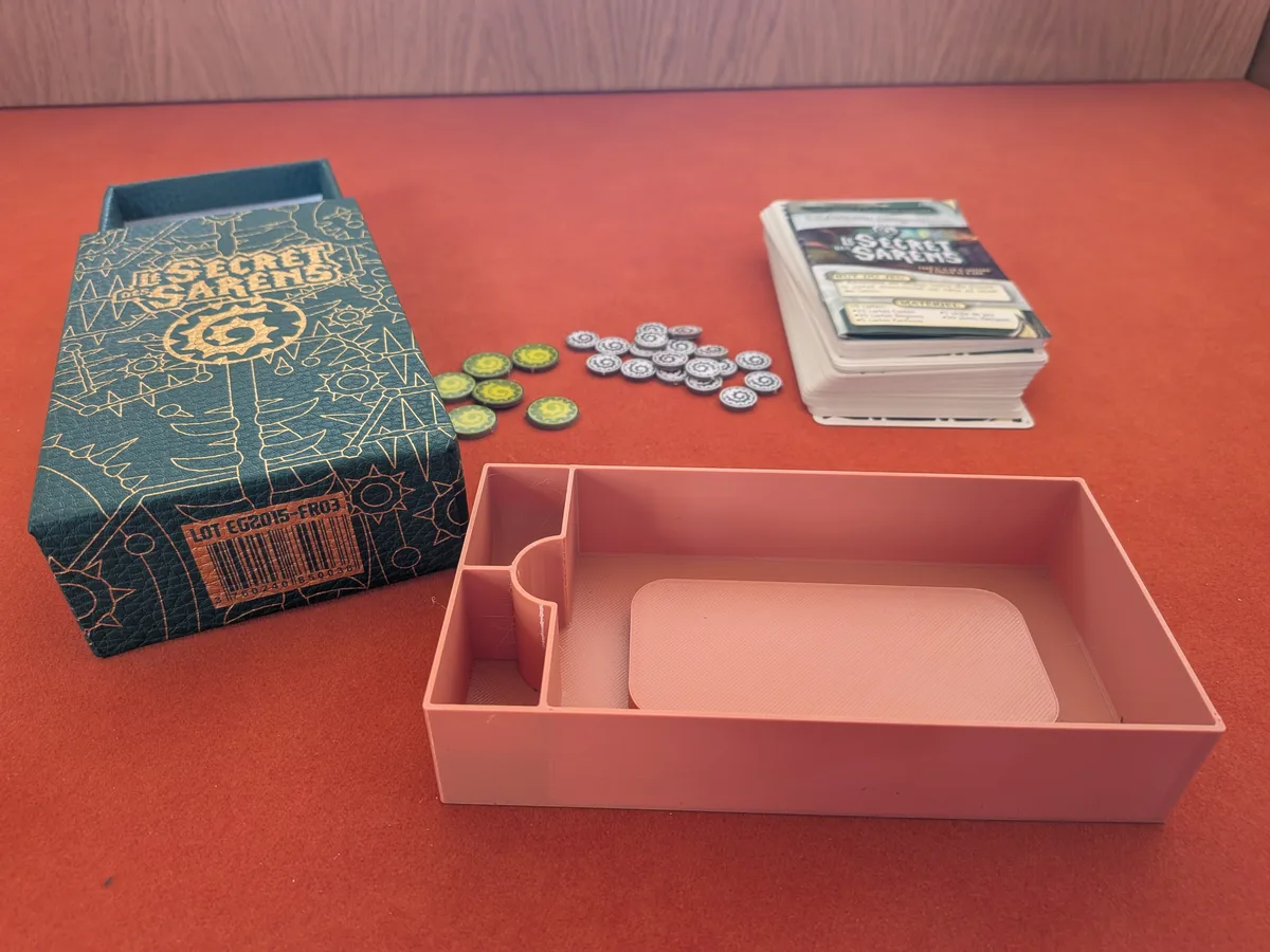 Insert for Le secret des Sarens