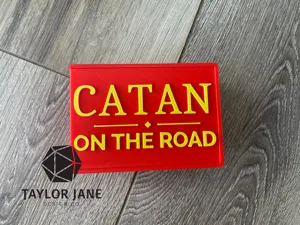 Catan On the Road Compatible Compact Travel Box