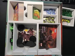 King of Tokyo + Expansion Board Game Insert