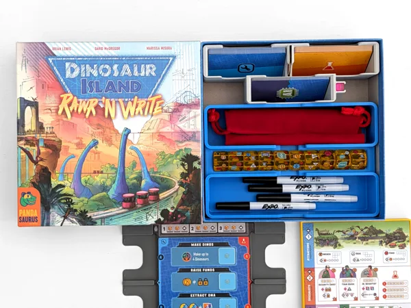 Dinosaur Island: Rawr and Write: Organizer Insert