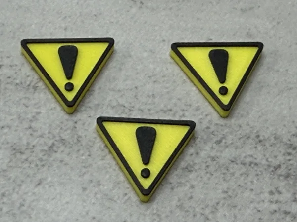 Damage or Attention Sign for RoboRally and Other Board Games