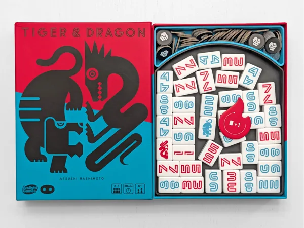 Tiger and Dragon - Organizer Insert