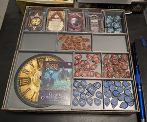 Elder Sign Insert for sleeved cards (base game + Unseen Forces + Grave Consequences)