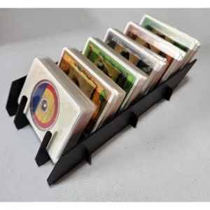 Collapsible Catan Card Holder for Sleeved Cards (& 5-6 Player Expansion)